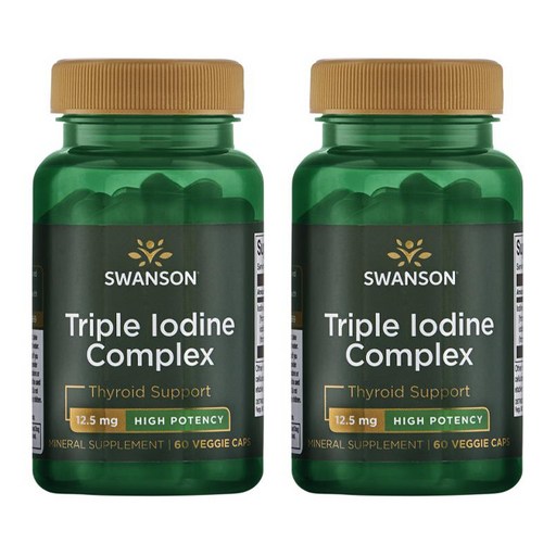 스완슨 트리플 이오딘 콤플렉스 12.5mg 베지 캡