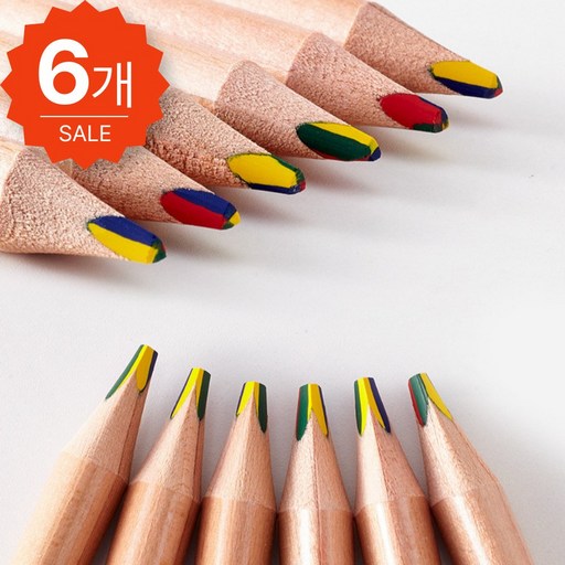 휴보그 4in1코어 미술용 수채색연필