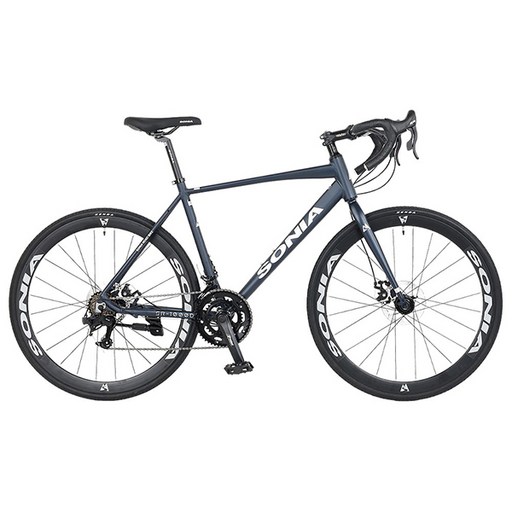 소니아 고급 알루미늄 14단 듀얼 변속 디스크 브레이크 로드 자전거 470mm SR-1000D 미조립