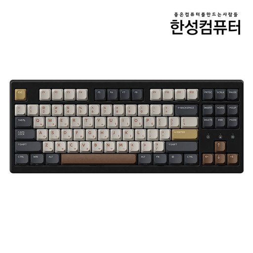 한성컴퓨터 듀얼 8k 가스켓 게이밍 키보드