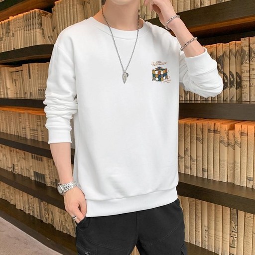 투니스 남성 라운드넥 프린팅 맨투맨