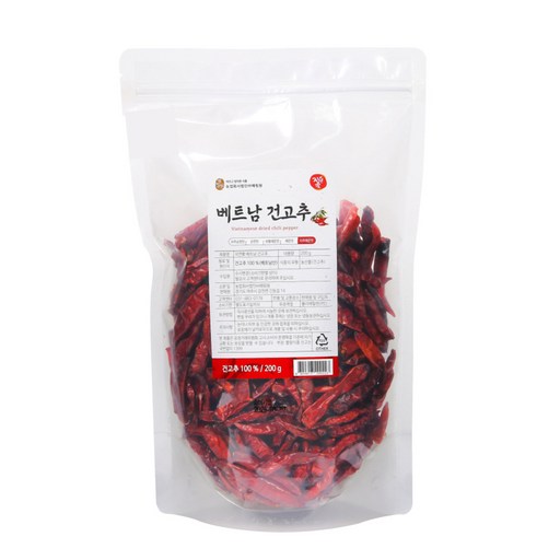 자연애 베트남 청정 통고추 200g