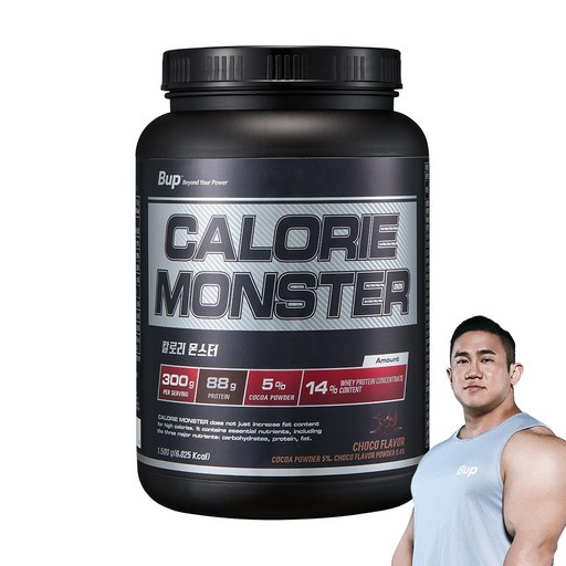 BUP 칼로리몬스터 초코맛 체중증가 게이너
