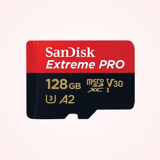 샌디스크 마이크로SD 카드 MicroSDXC Extreme Pro UHS-I QXCD U3 4K