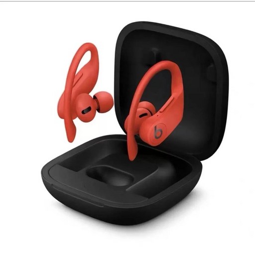 운동용 애플 파워비츠 프로 핑크 노랑 화이트 powerbeats pro 무선 블루투스 이어폰 헤드셋 인이어, Lava Red