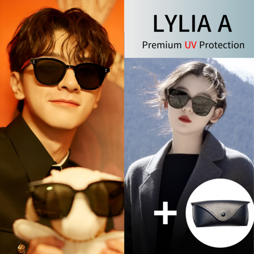 LYLIA A 2025s 자외선 차단 패션 선글라스 남녀공용