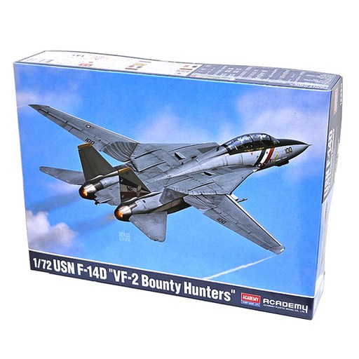 미해군 F-14D VF-2 바운티헌터즈 비행기 프라모델 (12590)