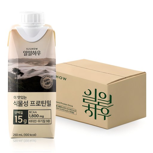 일일하우 더 맛있는 식물성 프로틴밀