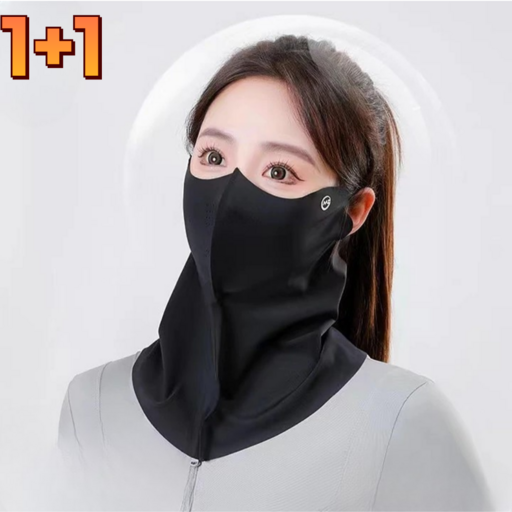 누르모 자외선 차단 마스크 스포츠 여성 햇빛 가리개 1+1