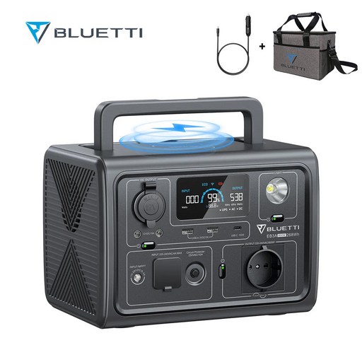 블루에티 EB3A파워뱅크600W 268Wh 차박캠핑낚시 고속충전 220V인산철배터리[시거잭충전케이블 증정]