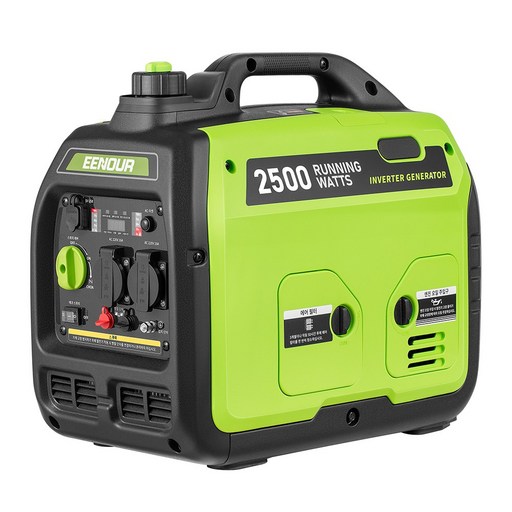 이누어 DK2500iS 소형 인버터 발전기 59dB저소음 정격 2.5kw 최대 2.8kw