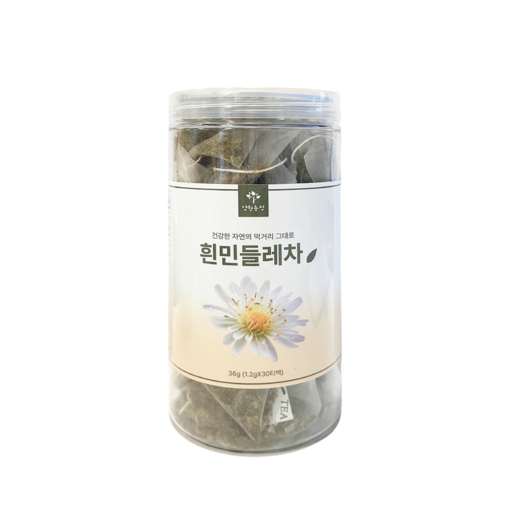 양원농장 실속 원형통 흰민들레차