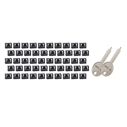 MAINE SFP 포트락 잠금장치 키2잠금알50 블랙