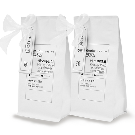 봉봉찻집 캐모마일차 삼각티백