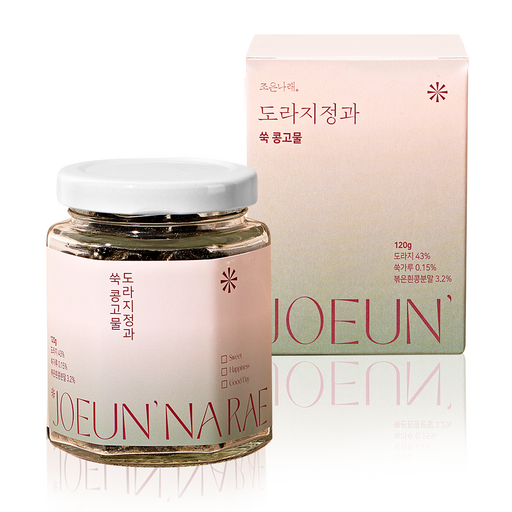 조은나래 쑥 콩고물 도라지정과 건강간식
