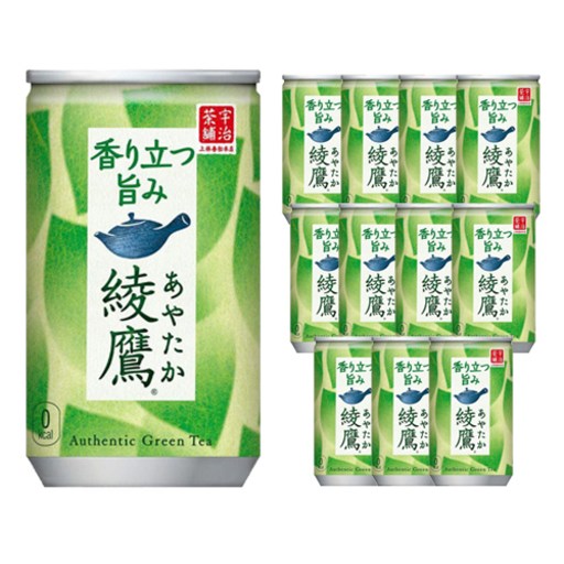 [백화점입점] 아야타카 녹차 캔 일본 티 음료 차 음료수 green tea