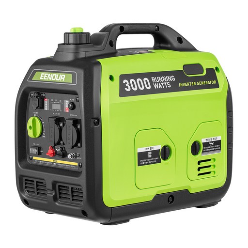 이누어 DK3000iS 소형 발전기 59dB 저소음 최대 3.3kw 정격 3kw 고출력 인버터 발전기