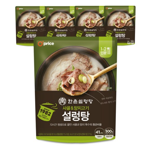 Oprice 한촌설렁탕 정통설렁탕 500g