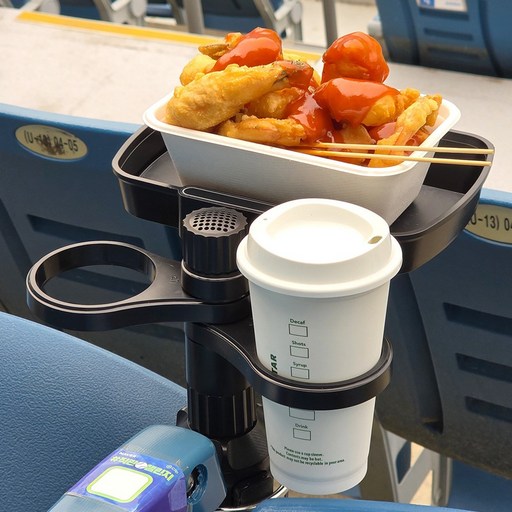 마이셀픽 차량용 멀티 컵홀더 야구장 간이테이블