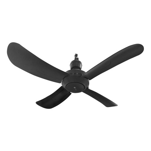 S-FAN 타프팬 캠핑 선풍기 천장 실링팬 S-FAN50 220V 블랙 캠핑 숏모드
