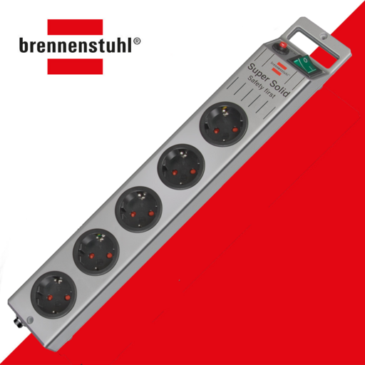 [작곡가의 미디가게] Brennenstuhl Super Solid 브레넨스툴 슈퍼솔리드 멀티탭