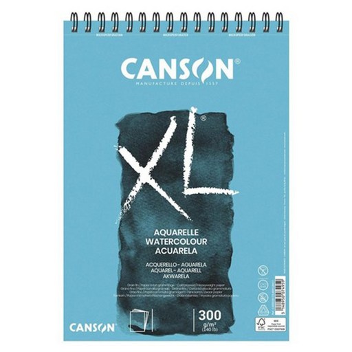캔손 XL 워터칼라 스케치북 300g 30매 A4