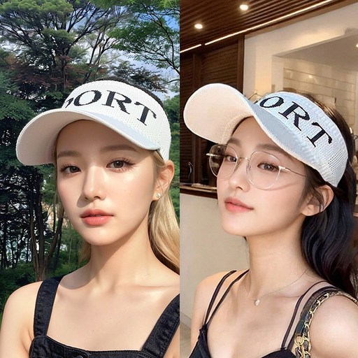 더간다 여름 여성 자외선차단 썬캡 니트썬캡 골프썬캡 스포츠 모자