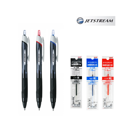 제트스트림 유니 유성펜 SXR-10 리필심 1.0mm