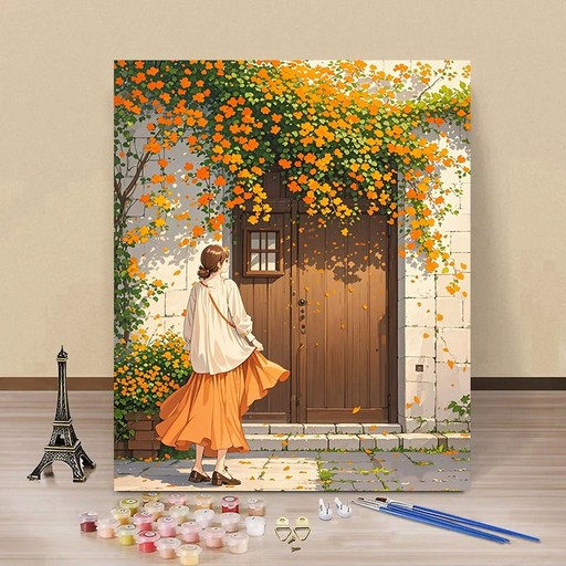 DIY 명화그리기 유화 그림 그리기 아크릴화 30*40cm