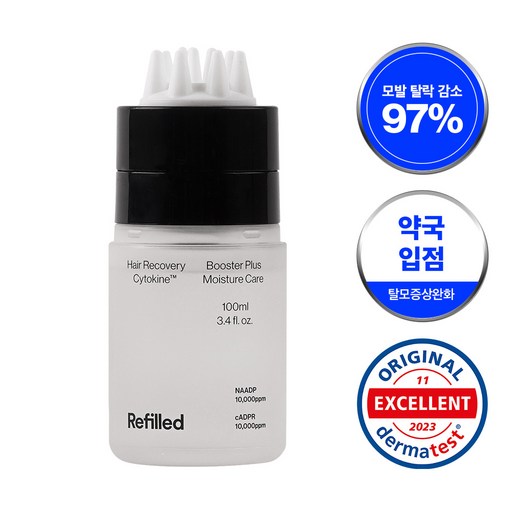 리필드 사이토카인 탈모용 모이스처 케어 헤어 앰플토닉