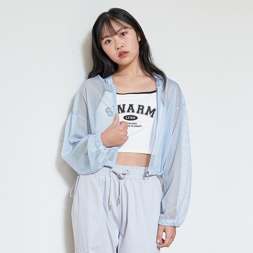 Lovetoxic 여아 LTXC 이너 포함 메쉬 파카