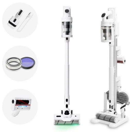 아이닉 무선청소기, i50 AI 디텍트, 화이트