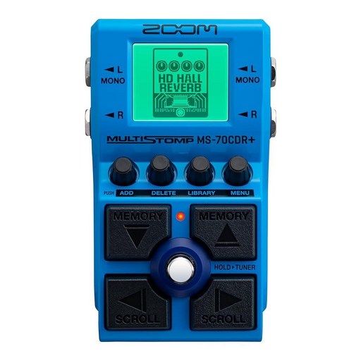 Zoom 줌 MS-70CDR+ 멀티스톰프 기타 이펙트 페달