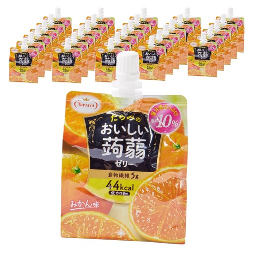 타라미 맛있는 곤약 젤리 귤 맛