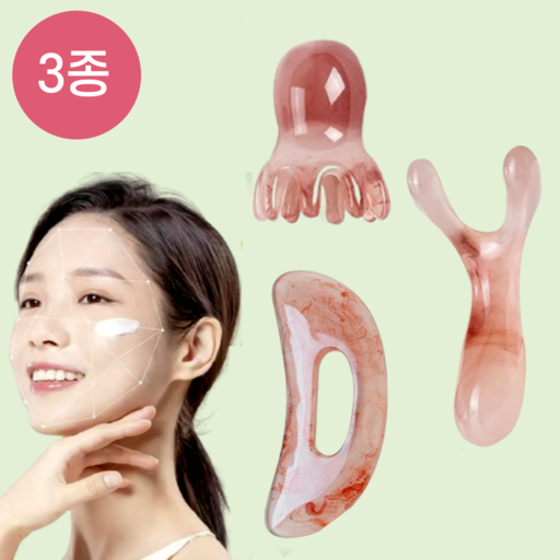 이세힐 괄사 얼굴 바디 두피 3종세트