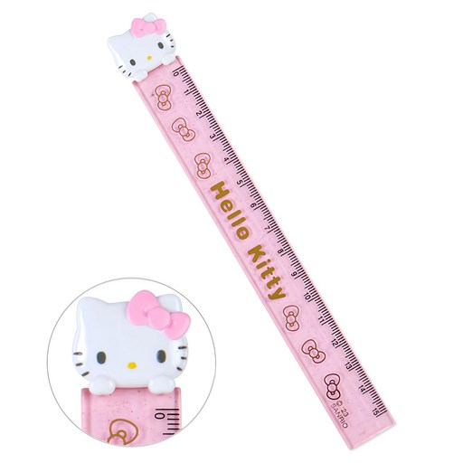 아오이마켓 산리오 헬로키티 마스코트 슬림 자 15cm