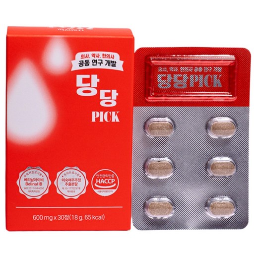 당당케어 식후관리 바나바잎추출물 코로솔산 특허원료 함유