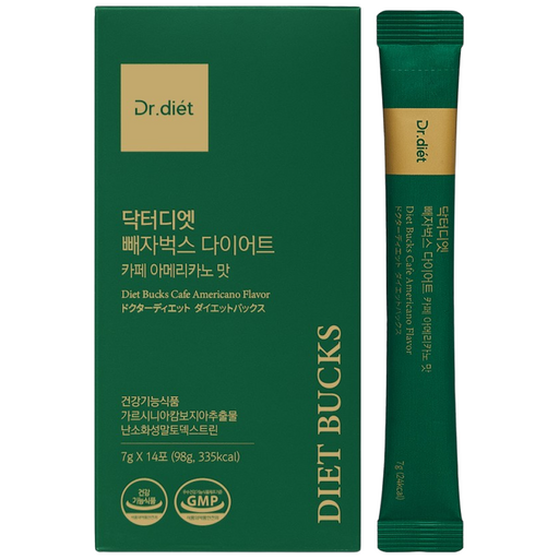 닥터디엣 다이어트커피 빼자벅스 가르시니아 아메리카노맛