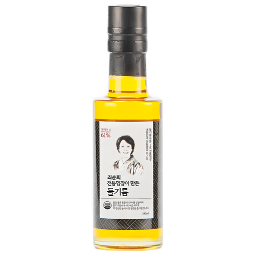 최순희 전통명장이 만든 들기름