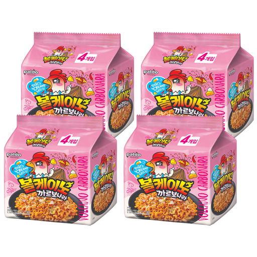 팔도 볼케이노 까르보나라 볶음면 130g