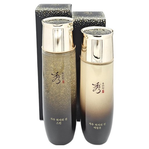 수려한 자우 럭셔리 진 2종 세트 스킨 150ml  에멀전 130ml, 1세트