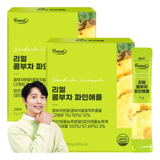 퍼니트 리얼 콤부차 파인애플맛