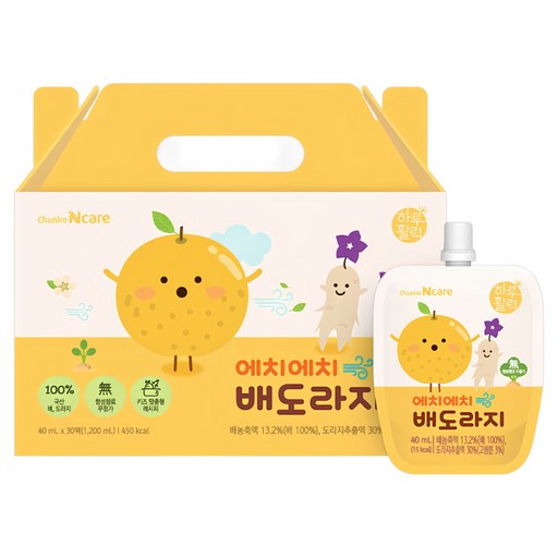 천호엔케어 에치에치 어린이 배도라지즙