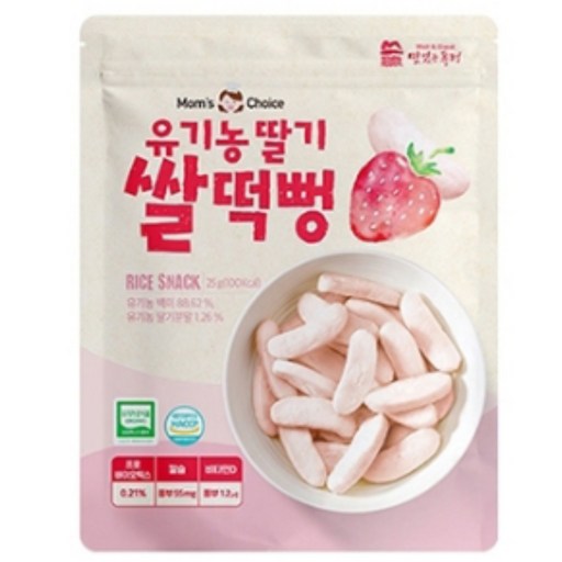 맛있는풍경 유기농 딸기 쌀떡뻥
