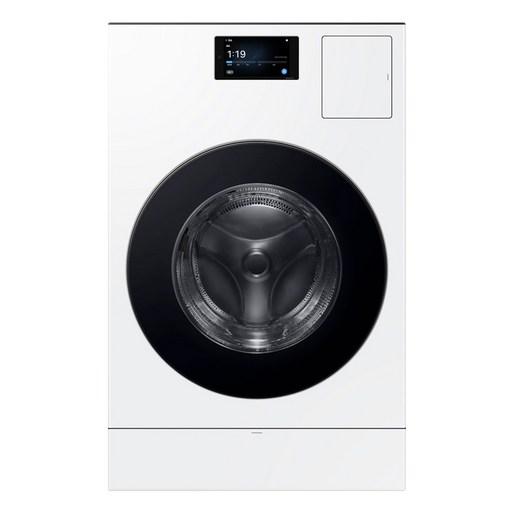 삼성전자 BESPOKE AI 콤보 세탁기 LCD 177.8mm WD90F25CHW 25kg  18kg 방문설치