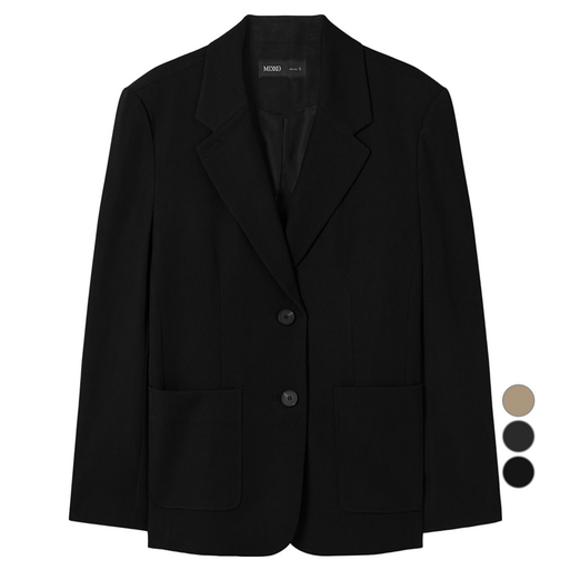 미쏘 여성용 테일러드 오버핏 자켓