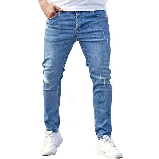 더스타일 남성 빈티지청바지 스판슬림핏 스키니바지