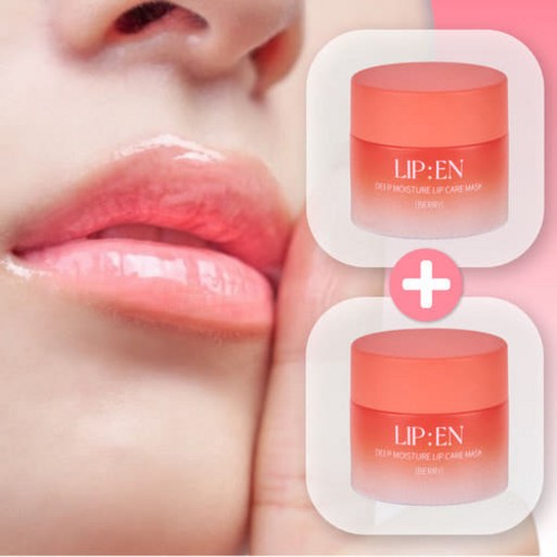 립엔 딥 모이스처 립 케어 마스크 립밤 입술각질 제거 립팩, 20ml, 1개
