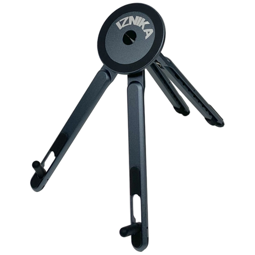 이즈니카 휴대용 태블릿 거치대 아이패드 갤럭시탭 책상 스탠드 접이식 마그네틱 패드 받침대, 스틸그레이, 1개