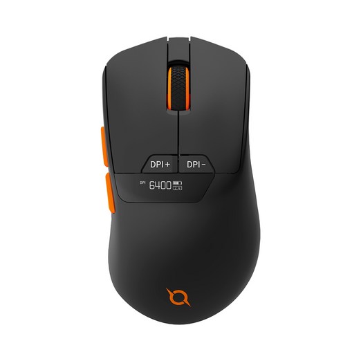 COX 8K OLED 디스플레이 3모드 게이밍 마우스, 블랙오렌지, Z1